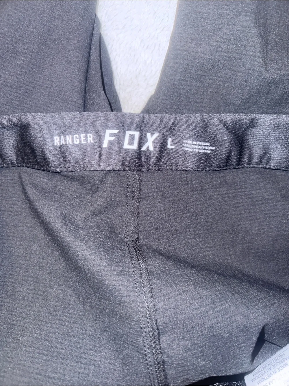 Fox Black Men's Cycling Hybrid Shorts with Side Logo